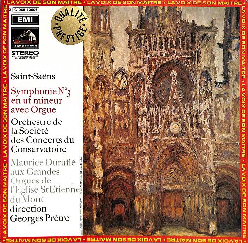 Symphonie N°3 en ut mineur avec orgue [Vinyl]
