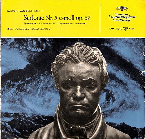 Ludwig Van Beethoven — Berliner Philharmonisches Orchester / Karl Böhm ‎– Sinfonie Nr. 5 C-Moll Op. 67 [Vinyl]