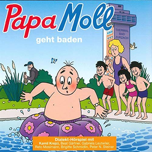 Papa Moll geht baden [CD]