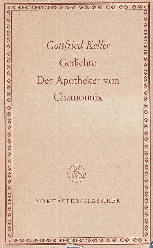 Der Apotheker von Chamounix