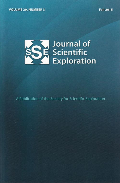 Journal of Scientific Exploration