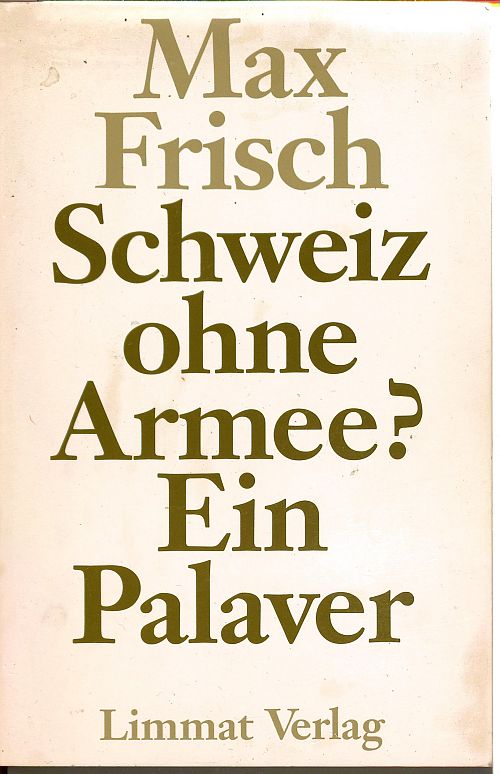 Schweiz ohne Armee? Ein Palaver