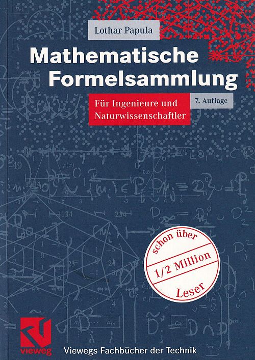 Mathematische Formelsammlung für Ingenieure und Naturwissenschaftler