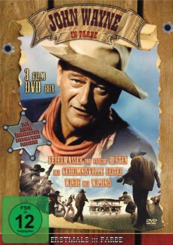 John Wayne Collection: Feuerwasser und frische Blüten - Der geheimnisvolle Reiter - Winde der Wildnis [DVD]