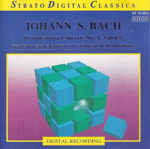 Brandenburg Concerts No. 1,3 and 5 [CD]