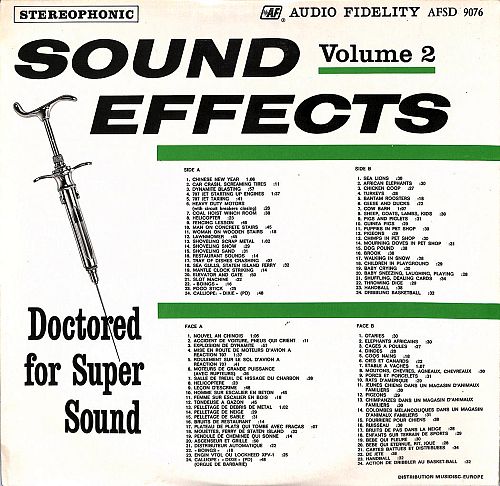 Sound Effects Volume 2 [Vinyl]