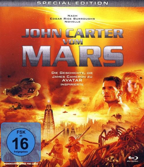John Carter vom Mars [Blu-ray]