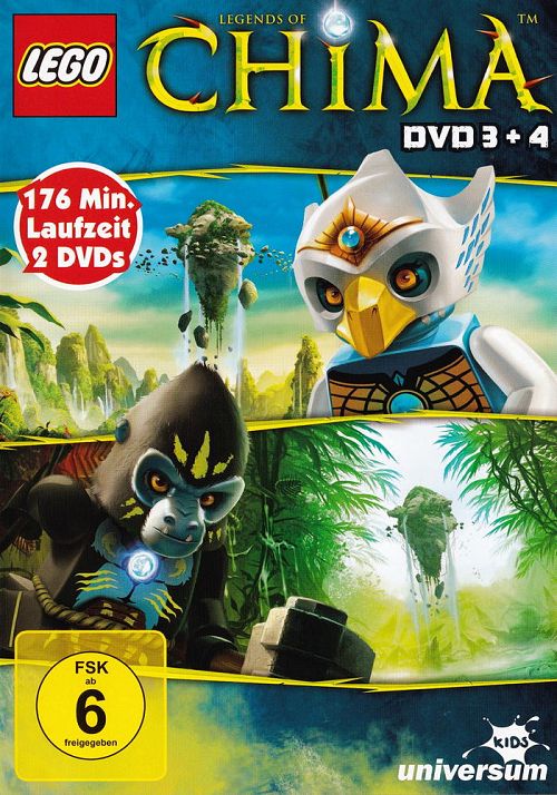 Lego - Legends of Chima 3 + 4 [DVD]
