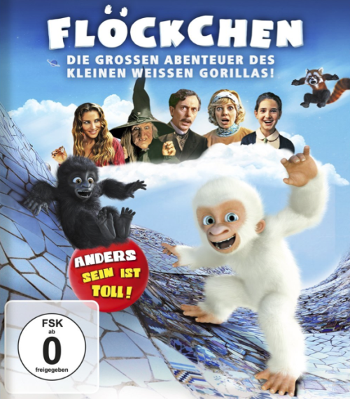 Flöckchen - Die grossen Abenteuer des kleinen weissen Gorillas! [Blu-ray]