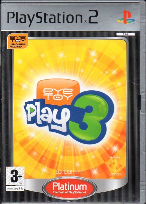 Eye Toy Play 3 [Sony PlayStation 2]
