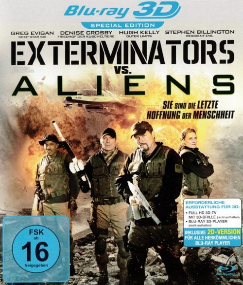 Exterminators vs. Aliens [Blu-ray 3D]