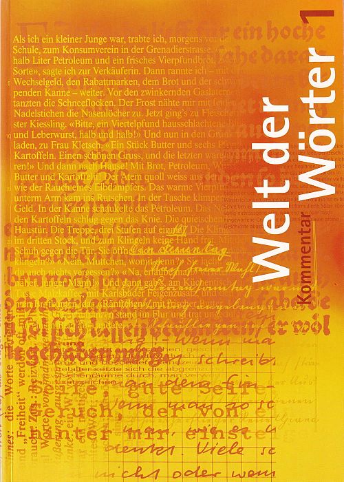 Welt der Wörter 1 - Kommentar
