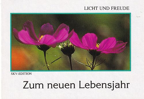 Zum neuen Lebensjahr