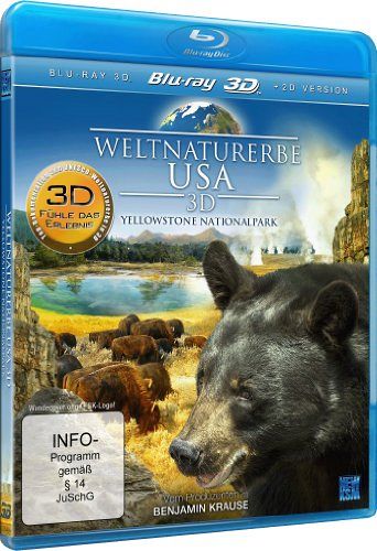 Weltnaturerbe USA - Yellowstone Nationalpark  [Blu-ray 3D]