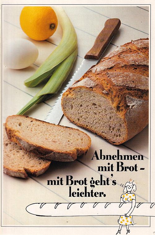 Abnehmen mit Brot - mit Brot geht's leichter