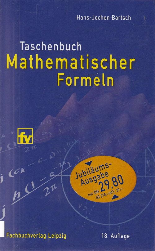 Taschenbuch mathematischer Formeln