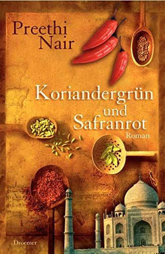 Koriandergrün und Safranrot