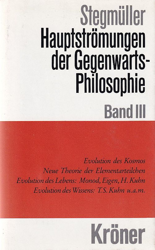 Hauptstörungen der Gegenwarts-Philosophie Band III