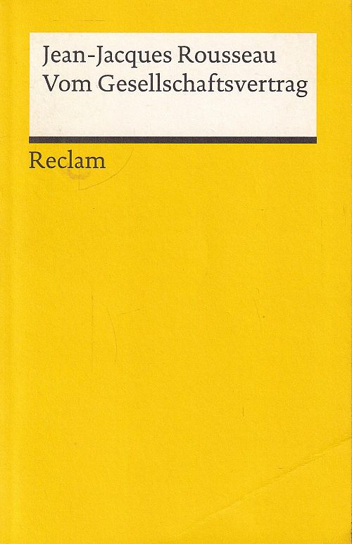 Vom Gesellschaftsvertrag