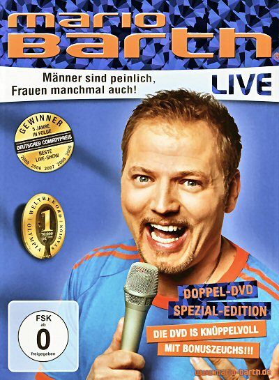 Mario Barth - Männer sind peinlich, Frauen manchmal auch! [DVD]