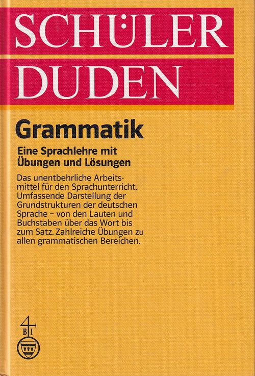 Schülerduden Grammatik
