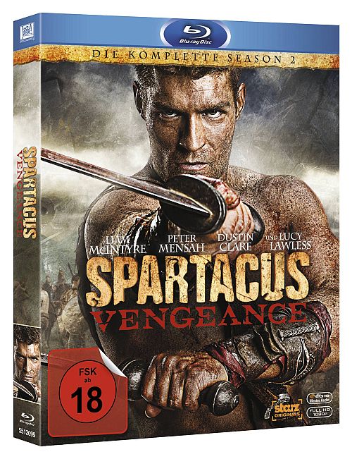 Spartacus - Vengeance - Staffel 2 [Blu-ray]
