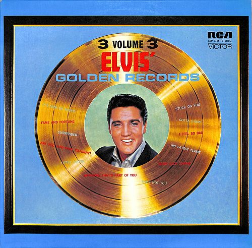 Elvis' Golden Records Volume 3 [Vinyl]