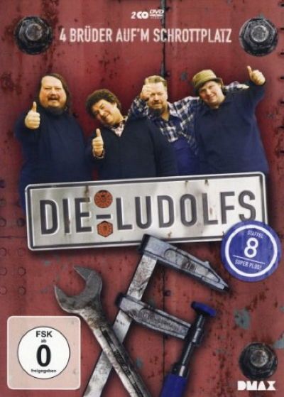 Die Ludolfs - 4 Brüder auf'm Schrottplatz - Staffel 8 [DVD]