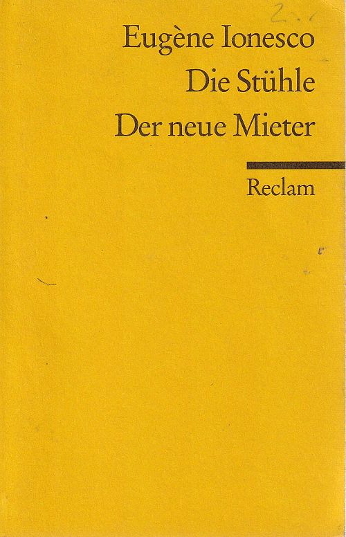 Die Stühle - Der neue Mieter