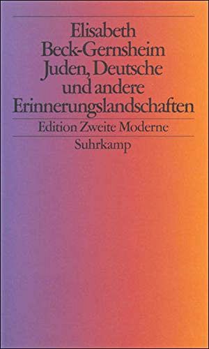Juden, Deutsche und andere Erinnerungslandschaften