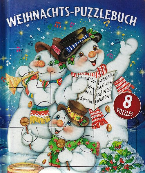 Weihnachts-Puzzlebuch