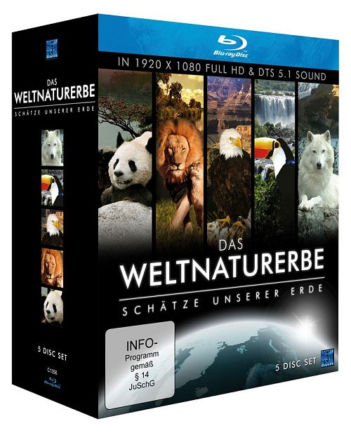 Das Weltnaturerbe - Schätze unserer Erde  [Blu-ray]