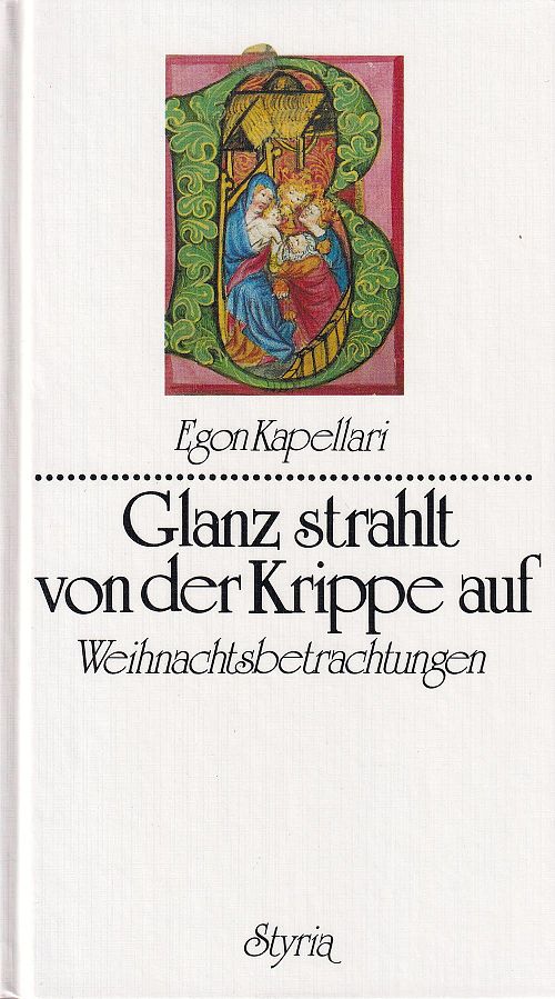 Glanz strahlt von der Krippe auf
