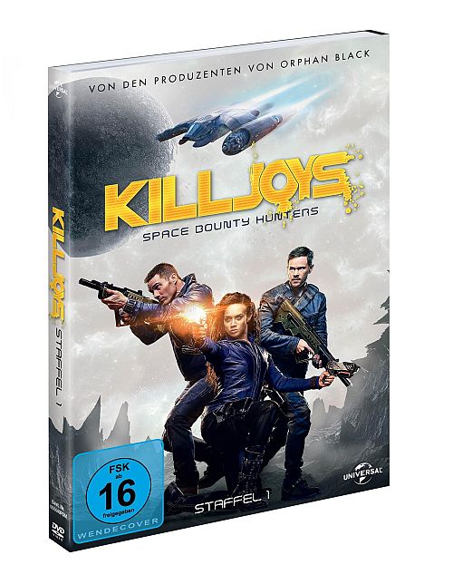 Killjoys - Space Bounty Hunters - Staffel 1 [DVD]