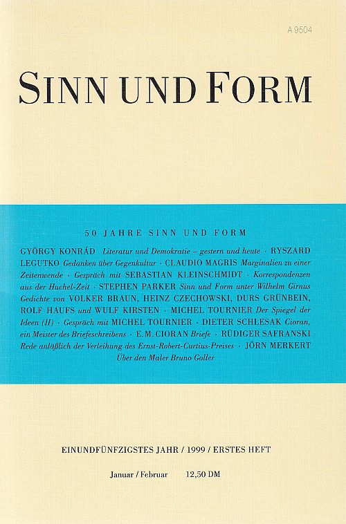Sinn und Form