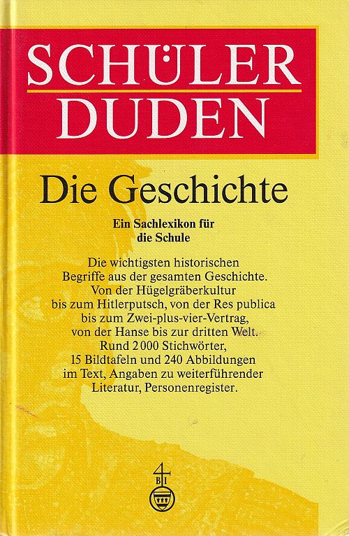 Schülerduden - Die Geschichte