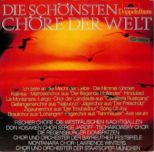 Die schönsten chöre der Welt [Vinyl]