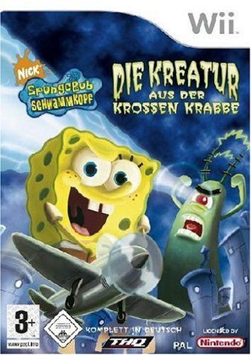 SpongeBob Schwammkopf - Kreatur aus der krossen Krabbe [Nintendo Wii]