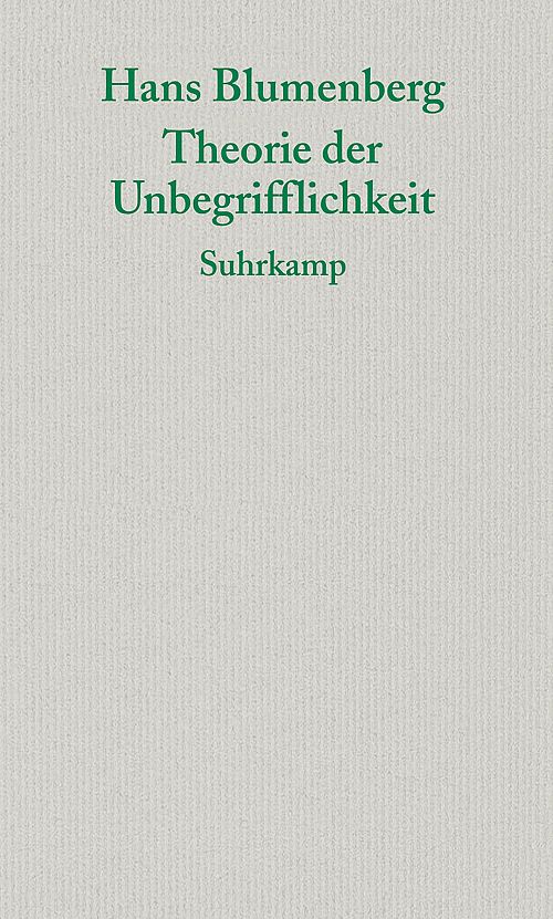 Theorie der Unbegrifflichkeit