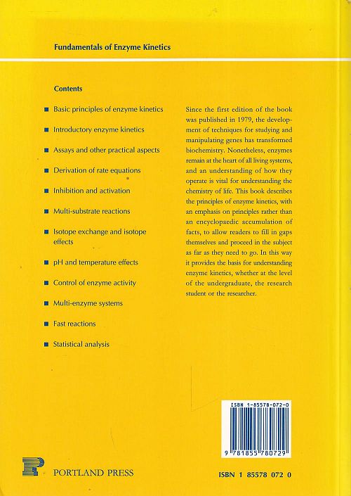 Fundamentals of Enzyme Kinetics