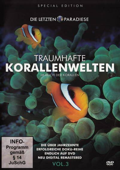 Die letzten Paradiese Vol. 3 - Traumhafte Korallenwelten [DVD]