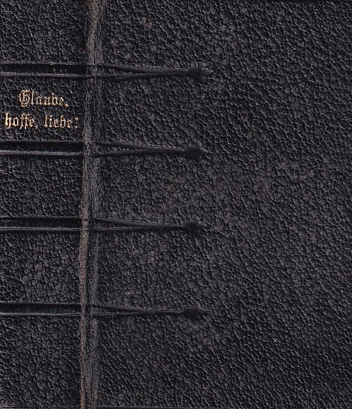 Glaube, hoffe, liebe!