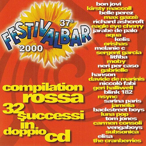 37° Festivalbar 2000 - Compilation rossa [CD]
