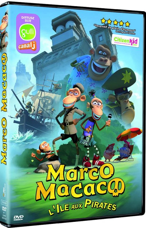 Marco Macaco - L'ïle aux Pirates [DVD]
