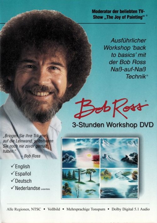 Bob Ross - 3-Stunden Workshop (OmU) [DVD]