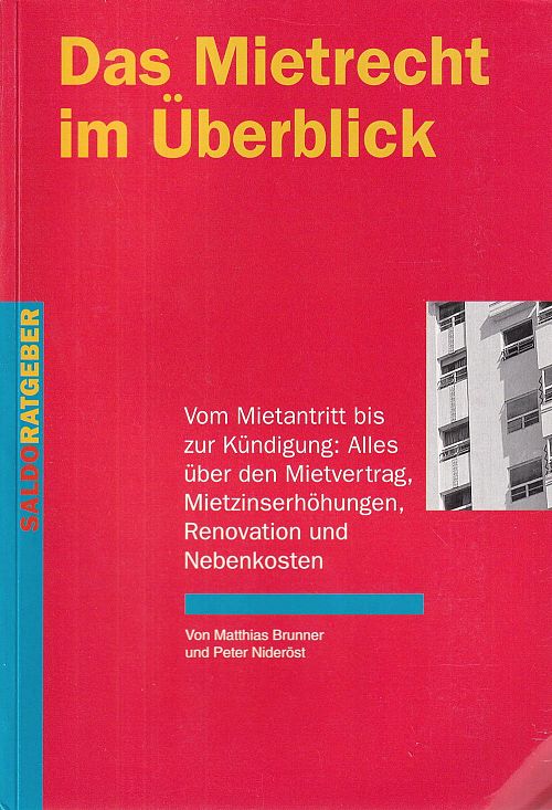 Das Mietrecht im Überblick