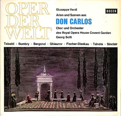 Arien Und Szenen Aus Don Carlos [Vinyl]