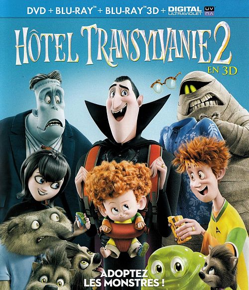 Hôtel Transylvanie 2 [Blu-ray 3D]