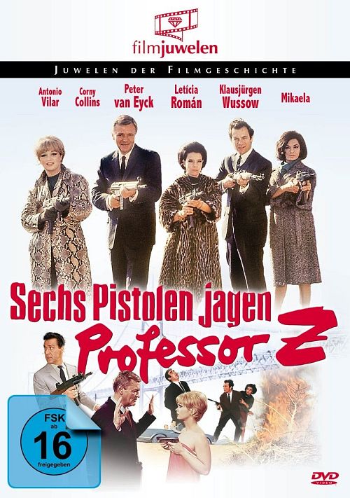 Sechs Pistolen jagen Professor Z. [DVD]