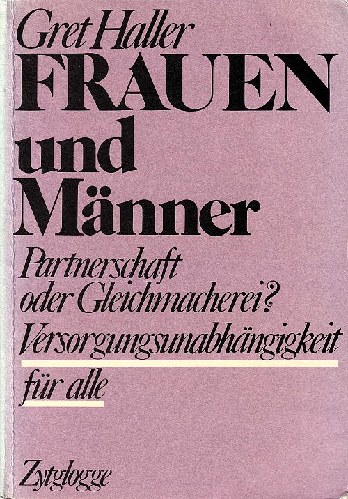 Frauen und Männer - Die Zukunft der Gleichberechtigung